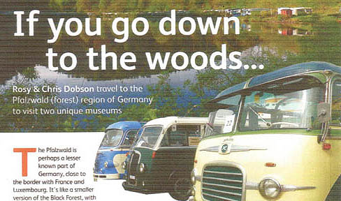 Read an article by our guests that mentions our campsite 